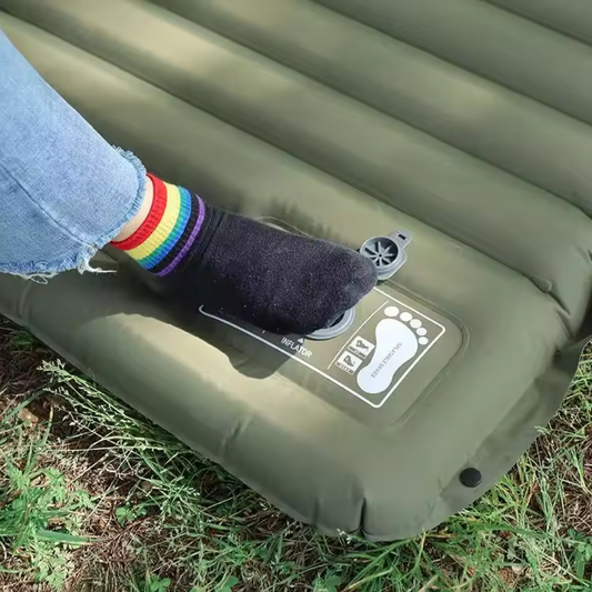 Prepphjälpen Luftmadrass - Inbyggd pump
