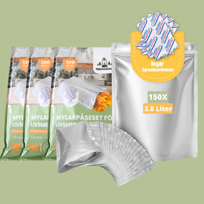 Mylarpåseset 3 månader